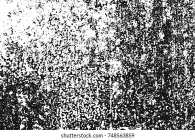 Spotty surface. White and black background.