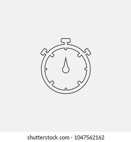 spotwatch vector icon, flat icon