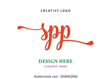 SPP lettering logo is simple, easy to understand and authoritative
