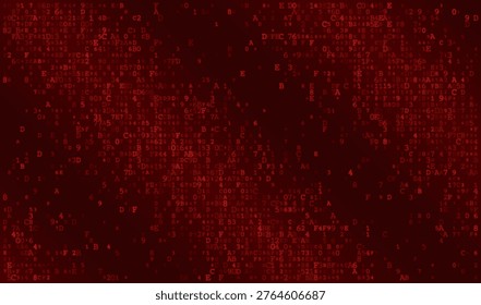 A sprawling, non-linear distribution of binary characters and abstract glyphs drifting across a stark data field. This composition visualizes raw data streams and the organic complexity of unmapped information systems.