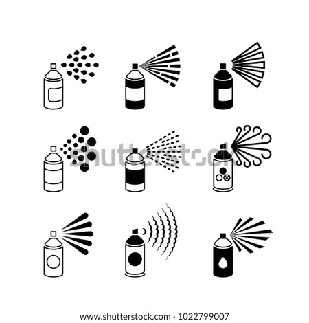 Similar – White Spray Bottle Nozzle on Black Background