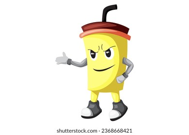 Spray Bottle Character Design Illustration