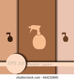 Spray bottle icon