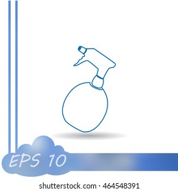 Spray bottle icon