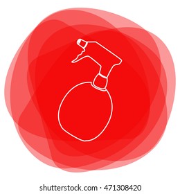 Spray bottle icon