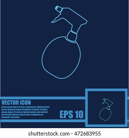 Spray bottle icon