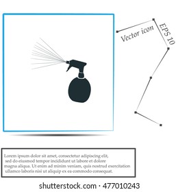 Spray bottle icon