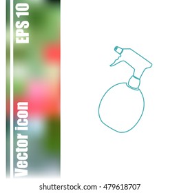 Spray bottle icon