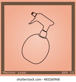 Spray bottle icon