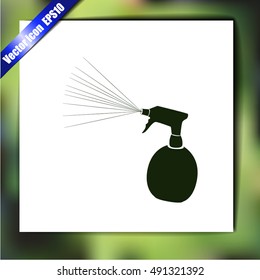 Spray bottle icon