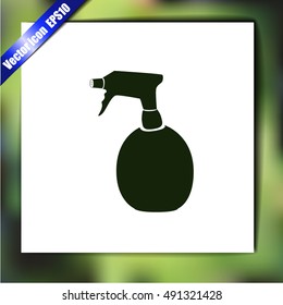 Spray bottle icon
