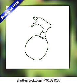 Spray bottle icon