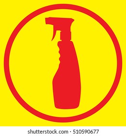 Spray bottle icon