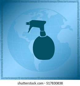 Spray bottle icon