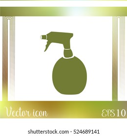 Spray bottle icon