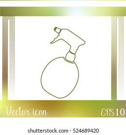 Spray bottle icon