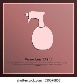 Spray bottle icon