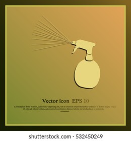 Spray bottle icon