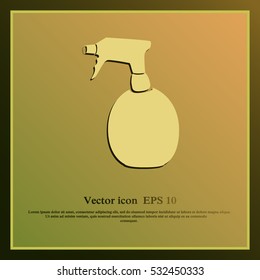 Spray bottle icon