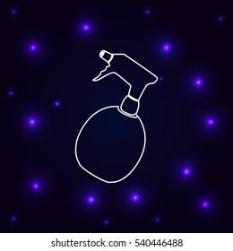 Spray bottle icon