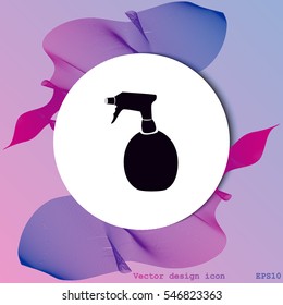 Spray bottle icon