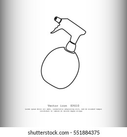 Spray bottle icon