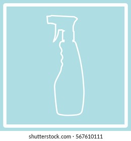 Spray bottle icon
