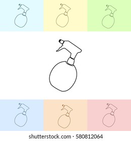 Spray bottle icon