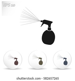 Spray bottle icon