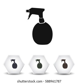 Spray bottle icon