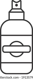 Spray-Flasche-Symbol für jeden Zweck Ihrer grafischen Gestaltung
