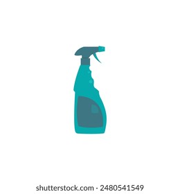 Spray bottle icon flat vector design