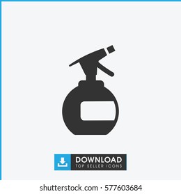 spray bottle icon illustration isolated vector sign symbol