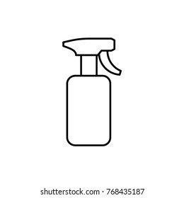 spray bottle icon illustration isolated vector sign symbol