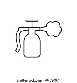 spray bottle icon illustration isolated vector sign symbol