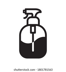 Spray-Flasche-Symbol, Vektorgrafik-Symbol