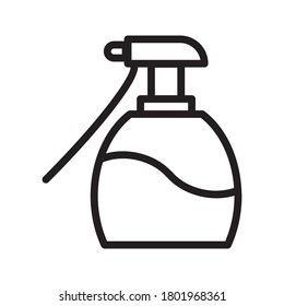 Spray bottle icon illustration vector isolated sign symbol