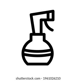 icono del frasco de espadín o logotipo símbolo de signo aislado ilustración vectorial - iconos vectoriales de estilo negro de alta calidad
