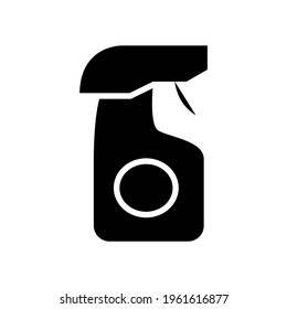 spray bottle icon or logo isolated sign symbol vector illustration - high quality black style vector icons

