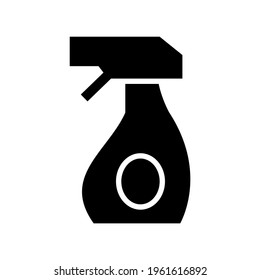 spray bottle icon or logo isolated sign symbol vector illustration - high quality black style vector icons
