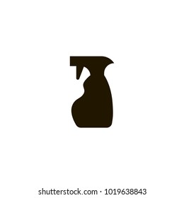 spray bottle icon. sign design