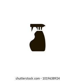spray bottle icon. sign design