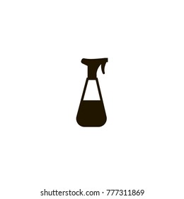 spray bottle icon. sign design