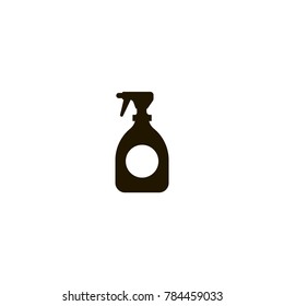 spray bottle icon. sign design