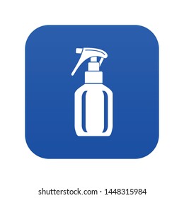Spray bottle icon. Simple illustration of spray bottle vector icon for web