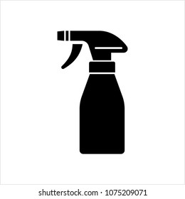 Icono de la botella de spray Icono Ilustración de arte