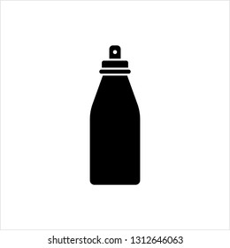 Icono de la botella de spray Icono Ilustración de arte