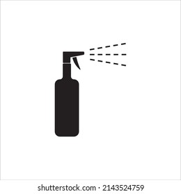 Spray bottle icon vector illustration symbol