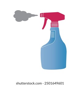 Spritzen Flasche Symbol Vektorgrafik Symbol Design