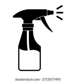 Spray Bottle Icon Vector Illustration